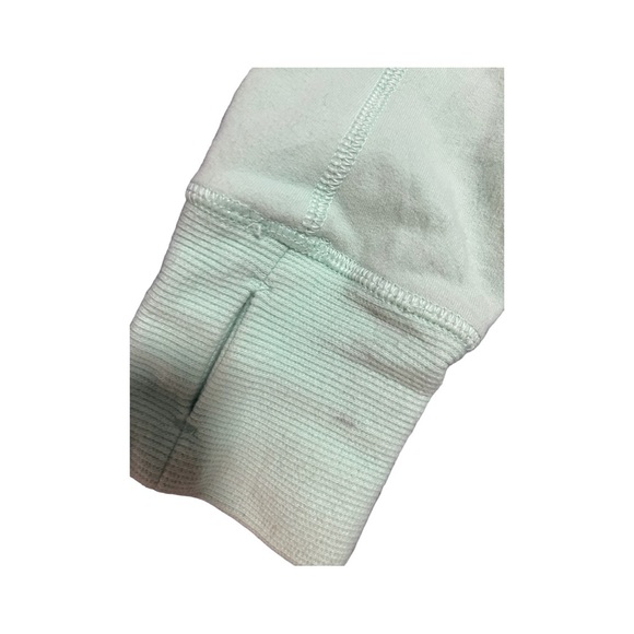 Women Lululemon Mint Green Throw Me Over Hoodie Size 6. - Picture 4 of 5